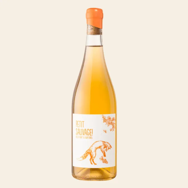 Petit Sauvage Orange oransjevin flaske lang maserasjon
