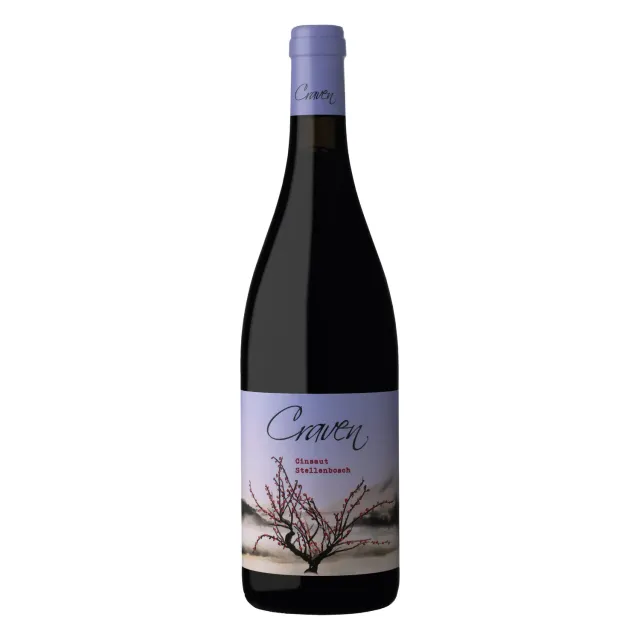 Craven Wines Cinsaut 2025 lett rødvin flaske