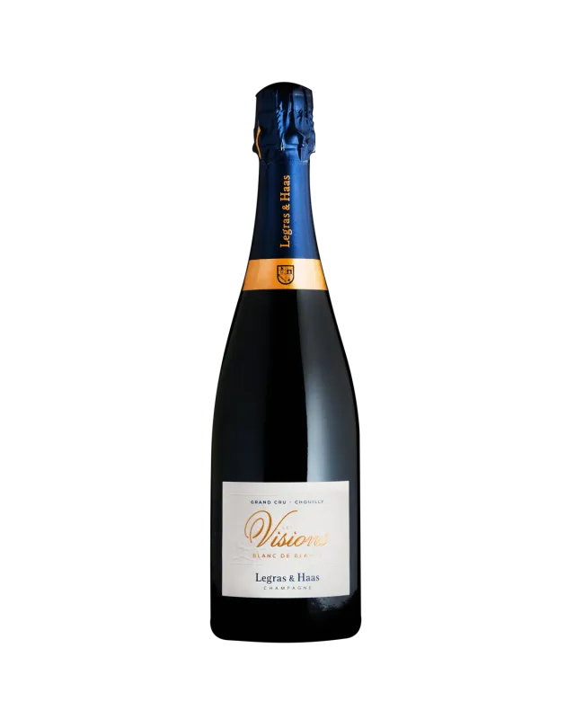 Legras & Haas Les Visions Blanc de Blancs Brut champagne flaske