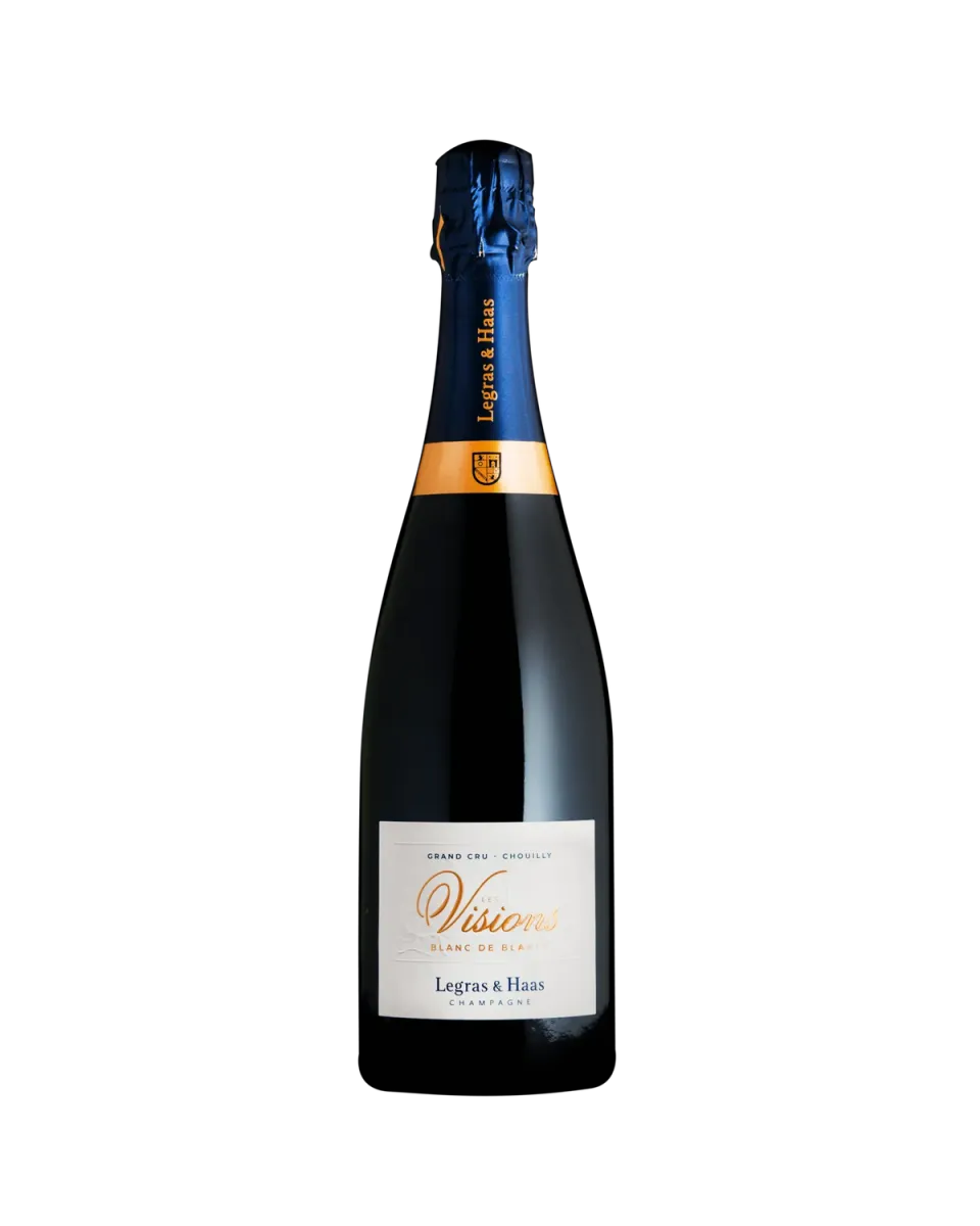 Legras & Haas Les Visions Blanc de Blancs Brut champagne flaske