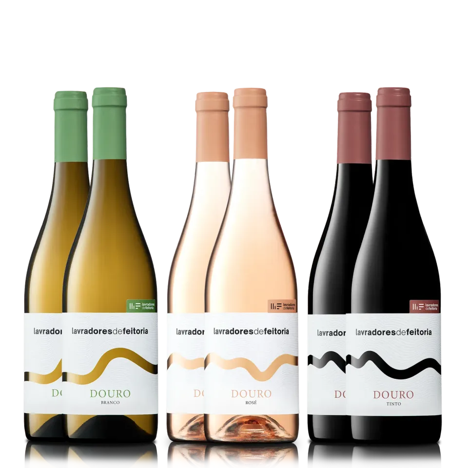 Lavradores de Feitoria Identity vinkasse 6 flasker hvit rosé rød
