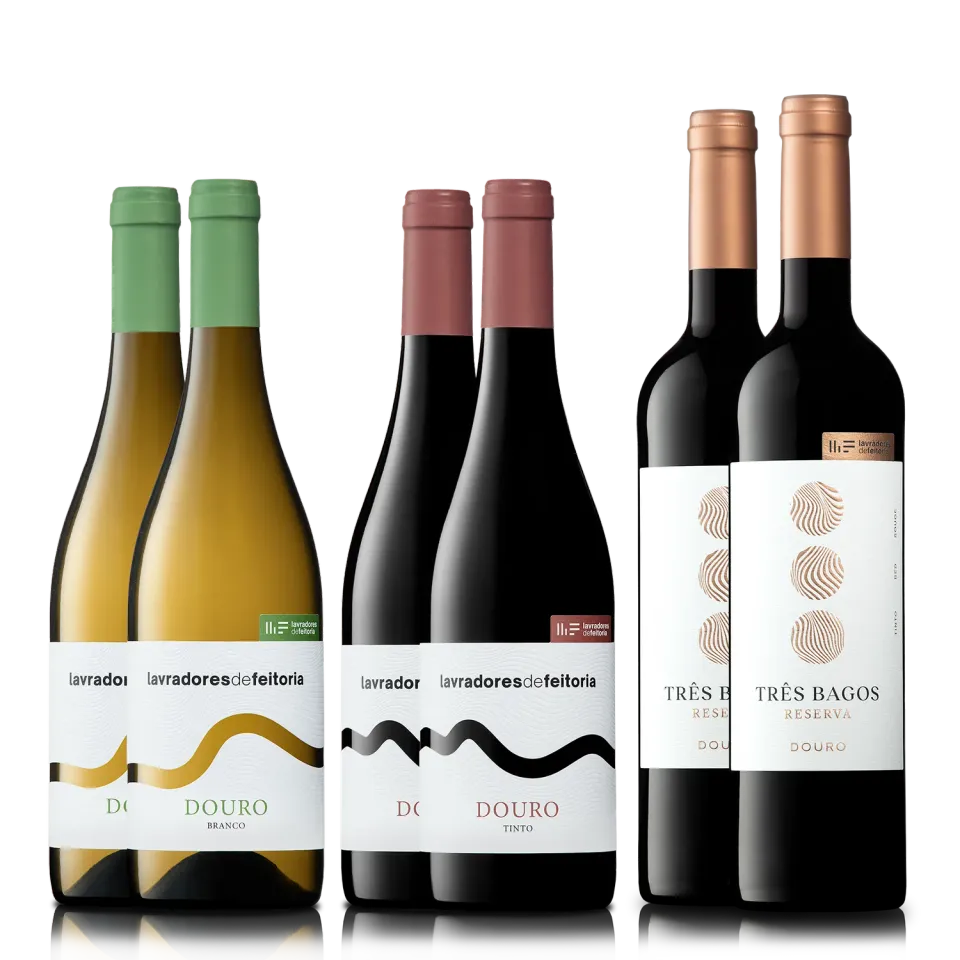 Lavradores de Feitoria Concept Selection vinpakke 6 flasker rød og hvit