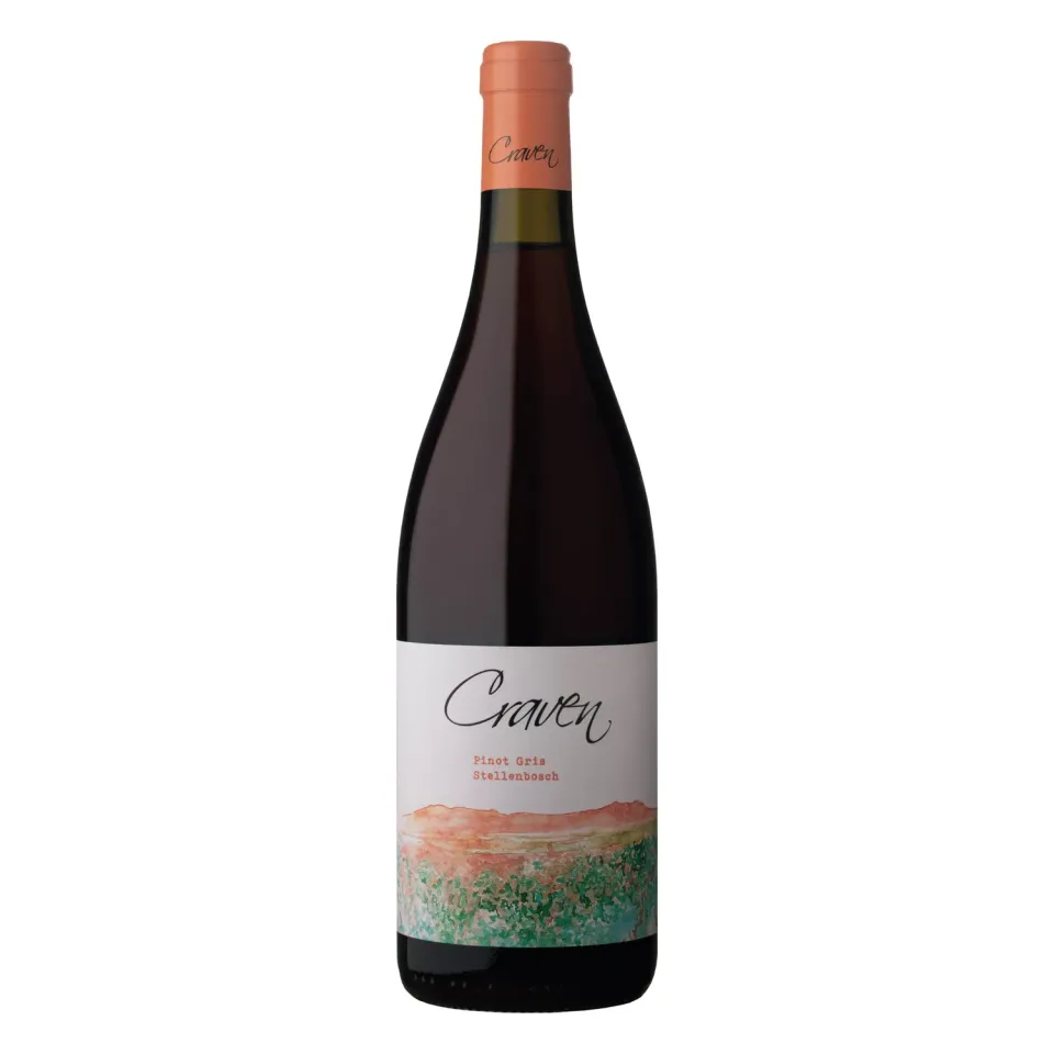 Craven Wines Pinot Gris 2024 orangevin flaske