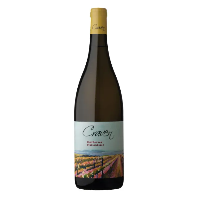 Craven Wines Chardonnay 2024 fatgjæret hvitvin flaske