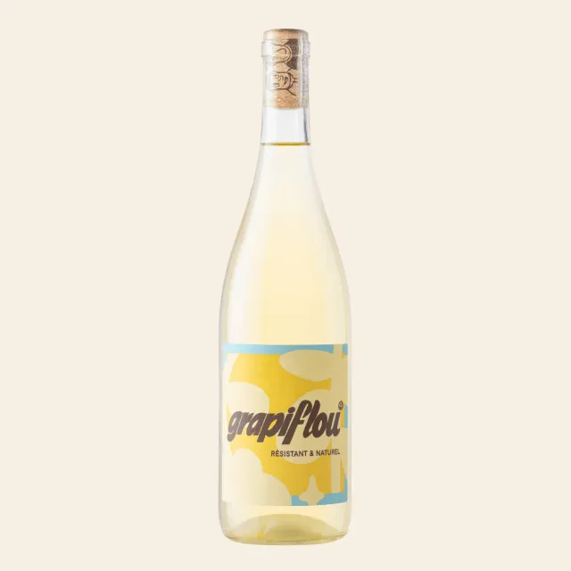 Pierre & Antonin Grapiflou hvitvin flaske ufiltrert Floréal