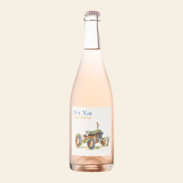 Pierre & Antonin Vigne Sauvage pet-nat rosévin flaske Vidoc