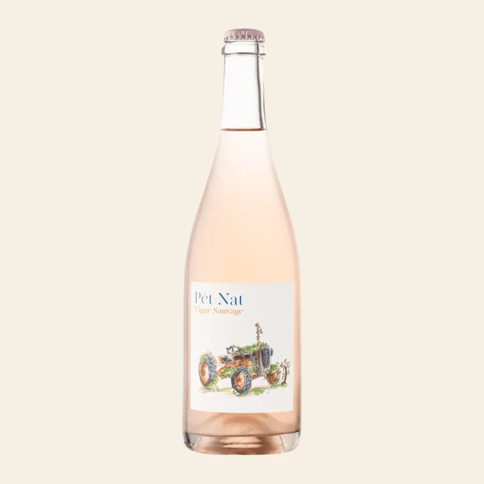 Pierre & Antonin Vigne Sauvage pet-nat rosévin flaske Vidoc