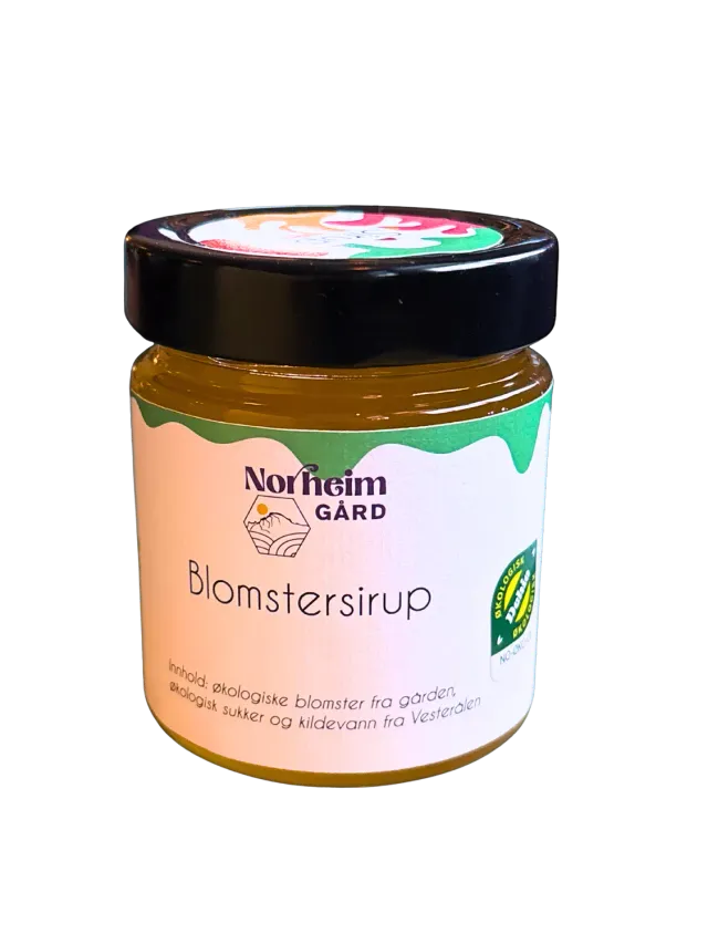 Norheim blomstersirup økologisk 200ml